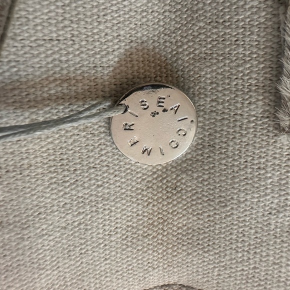 Mersea Co. Metallic Cowhide Clutch - Picture 4 of 4